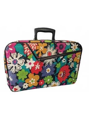A. D. Sutton & Sons Japan 1960s Laptop Bag 17" Flower Power